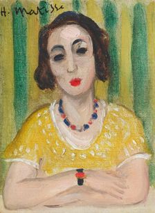 Henriette, robe jaune, 1923. Creator: Matisse, Henri (1869-1954)
