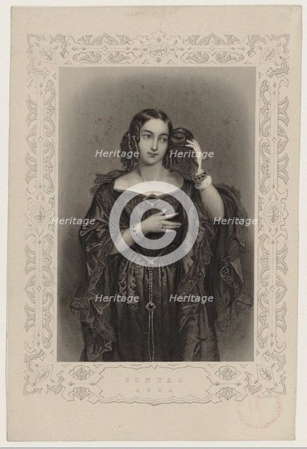Henriette Sontag in opera Don Giovanni by Wolfgang Amadeus Mozart.