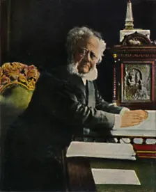 Henrik Ibsen 1828-1906 1934. Creator: Unknown