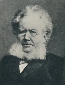Henrik Ibsen - In the Heyday of His Success c1897, (c1925)