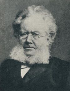 Henrik Ibsen - In the Heyday of His Success c1897, (c1925)