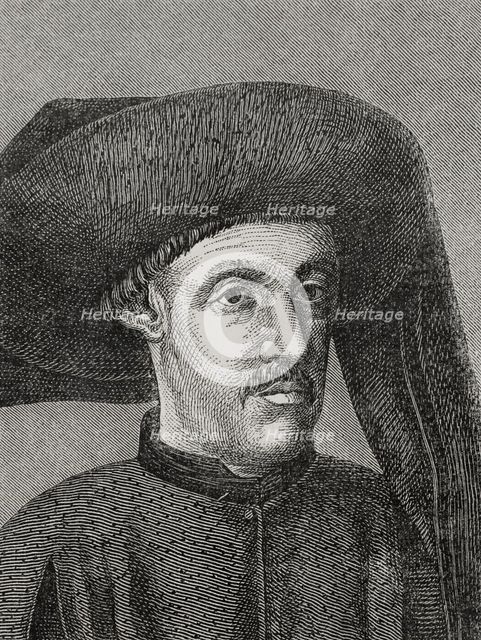 Henrique of Portugal, known as Henry the Navigator, (1394-1460)..., 1892.  Creator: Unknown.