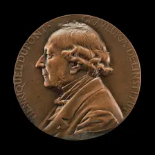 Henriquel Dupont, 1797-1892, Draftsman and Engraver, c. 1870/1892. Creator: Jules Clément Chaplain