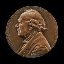 Henriquel Dupont, 1797-1892, Draftsman and Engraver, c. 1870/1892. Creator: Jules Clément Chaplain