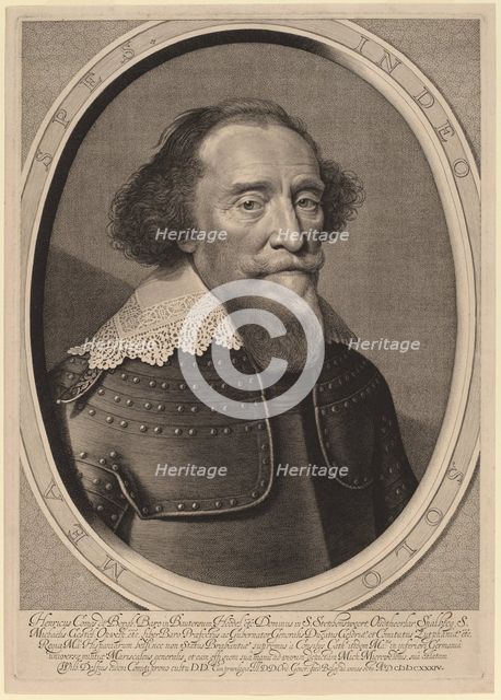 Henry, Count de Bergh, 1634. Creator: Willem Jacobzoon Delff.
