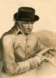 Henry Constantine Jennings. The Remarkable Virtuoso 1821. Creator: Robert Cooper