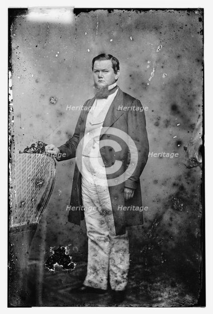 Henry Cornelius Burnett of Kentucky, between 1855 and 1865. Creator: Unknown.