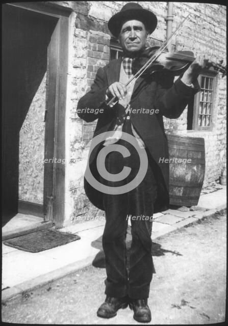 Henry Cave, Somerset, (c1900-1910?) Artist: Cecil Sharp