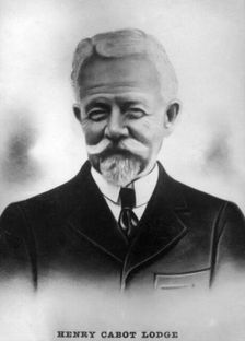 Henry Cabot Slim Lodge (1850-1924), American Republican Senator and historian, c1910