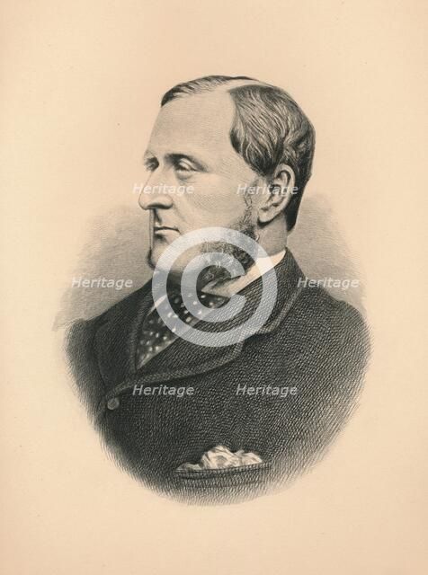 'Henry Chaplin, 1st Viscount Chaplin (1840-1923), British landowner, racehorse owner, 1896. Artist: Unknown