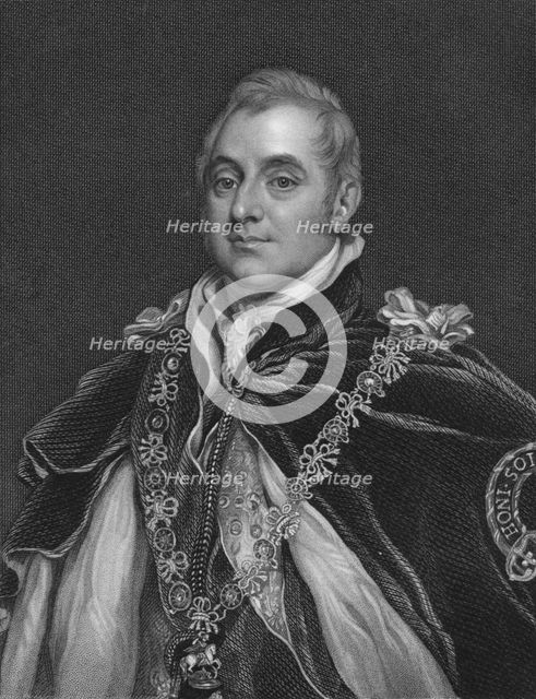 'Henry Charles Somerset, Duke of Beaufort, K.G.', 1829. Artist: Thomas Anthony Dean.