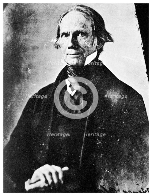 Henry Clay, American statesman, 1850 (1955). Artist: Unknown