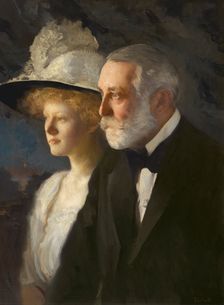 Henry Clay and Helen Frick, c. 1910. Creator: Edmund Charles Tarbell