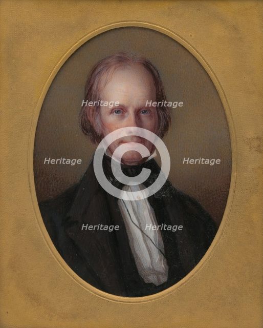 Henry Clay, ca. 1845. Creator: Savinien Edme Dubourjal.