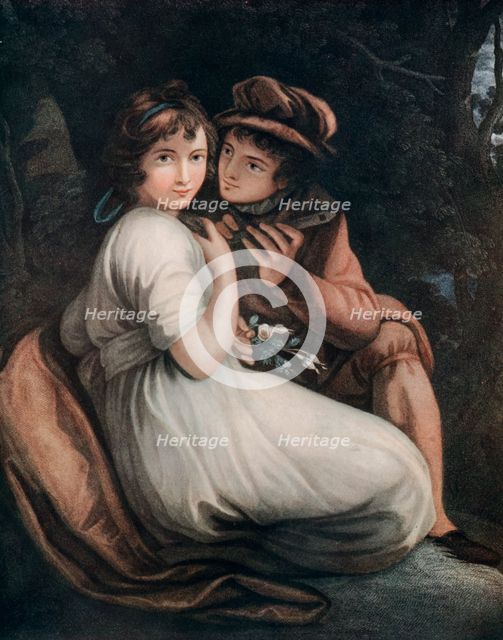 'Henry and Emma', late 18th-early 19th century, (1912).Artist: Francesco Bartolozzi