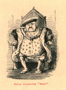 Henry answering "Here!", 1897. Creator: John Leech