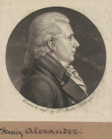 Henry Alexander, 1803/1806. Creator: Charles Balthazar Julien Févret de Saint-Mémin