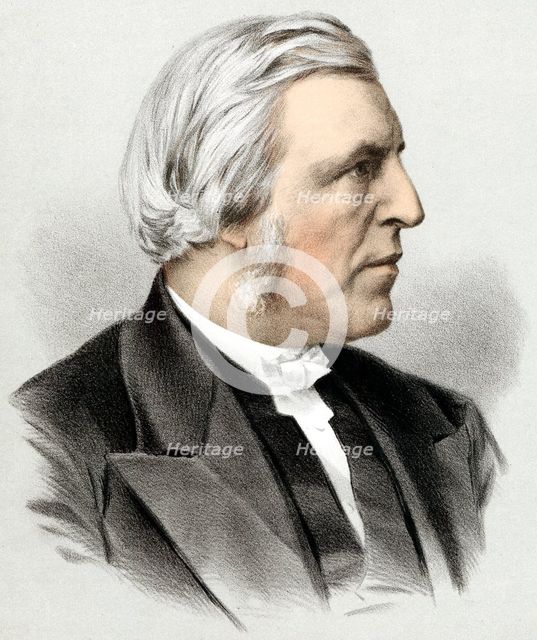 Henry Allon (1818-1892), English Congregational divine, c1880. Artist: Unknown