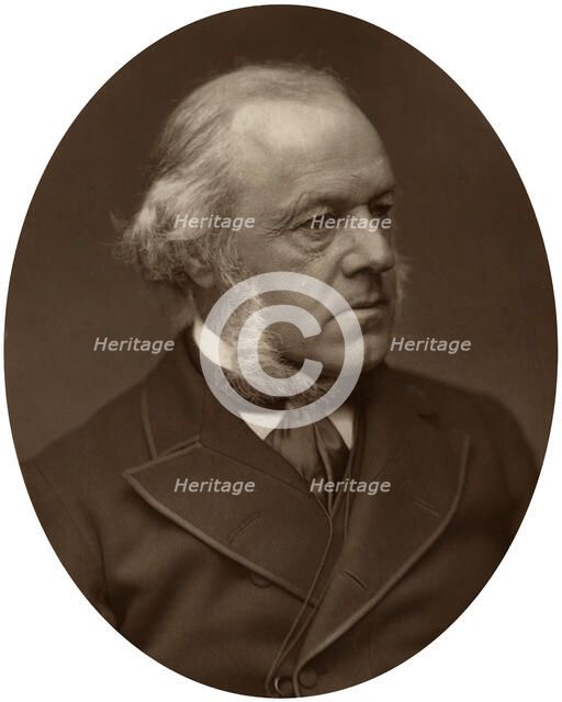 Henry Austin Bruce, 1st Baron Aberdare, statesman, 1882.Artist: Lock & Whitfield