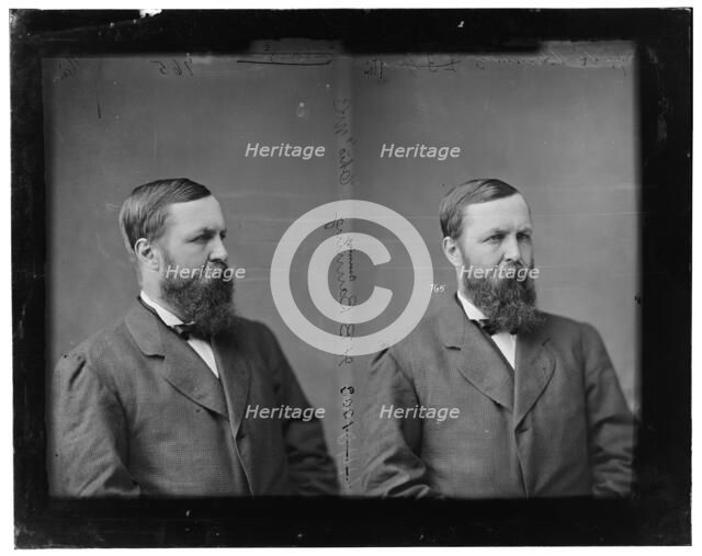 Henry B. Banning of Ohio, 1865-1880. Creator: Unknown.