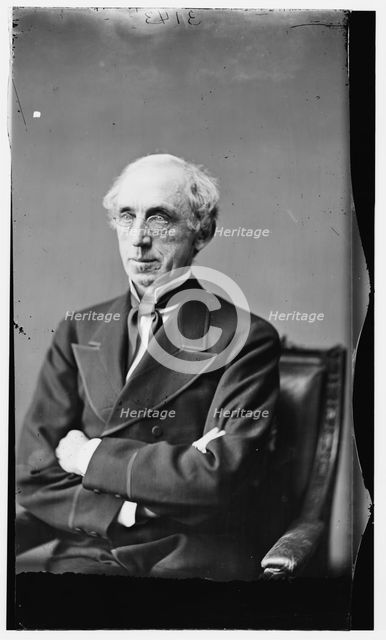 Henry B. Payne of Ohio, between 1870 and 1880. Creator: Unknown.