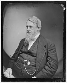 Henry Bowen Anthony of Rhode Island. 1865-1880. Creator: Unknown