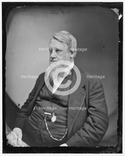 Henry Bowen Anthony of Rhode Island. 1865-1880. Creator: Unknown.