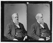 Henry Bowen Anthony of Rhode Island, 1865-1880. Creator: Unknown