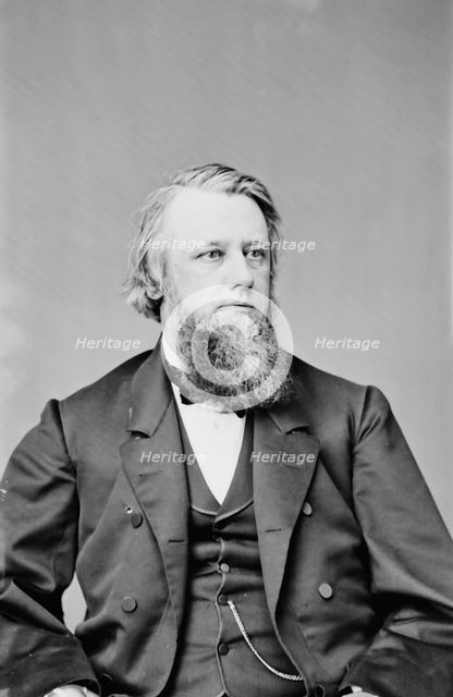 Henry Bowen Anthony of Rhode Island, between 1855 and 1865. Creator: Unknown.