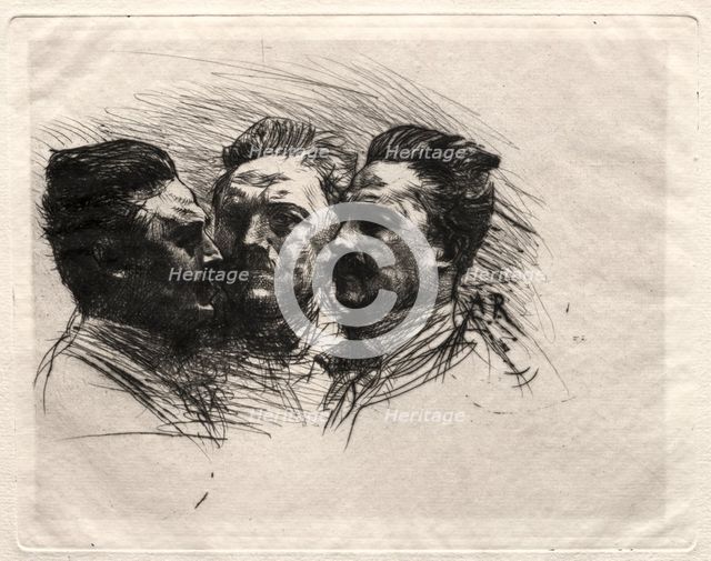 Henry Becque. Creator: Auguste Rodin (French, 1840-1917).