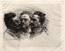 Henry Becque. Creator: Auguste Rodin (French, 1840-1917)