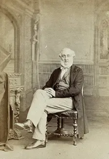 Henry Bence Jones, 1868. Creator: Ernest Edwards