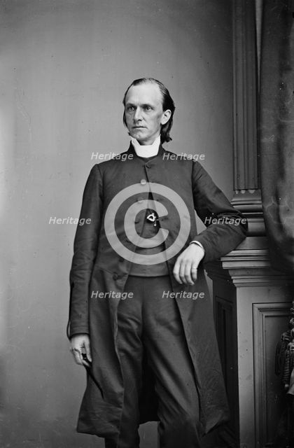 Henry Benjamin Whipple, between 1855 and 1865. Creator: Unknown.