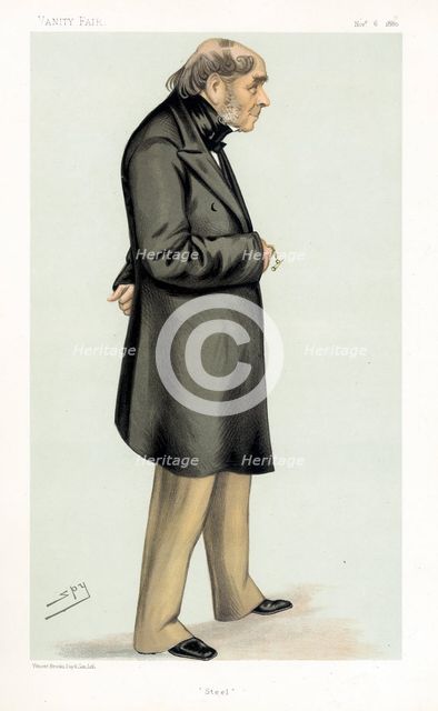 Henry Bessemer, British engineer, inventor and industrialist, 1880. Creator: Sir Leslie Matthew Ward.