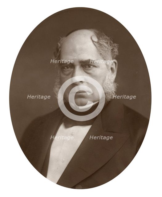 Henry Bessemer, English engineer and inventor, 1881. Creator: Lock & Whitfield.
