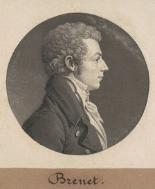 Henry Brunet, 1808. Creator: Charles Balthazar Julien Févret de Saint-Mémin