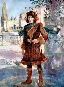 Henry Brodribb Irving in As You Like It, c1902.Artist: Ellis & Walery