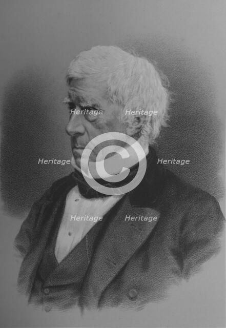 Henry Brougham, 1st Baron Brougham and Vaux, British jurist and politician, 1860s (1883). Artist: Unknown.