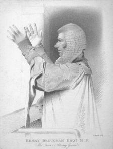 Henry Brougham Esq., M.P., The Queen's Attorney General c1820. Creator: T Wright