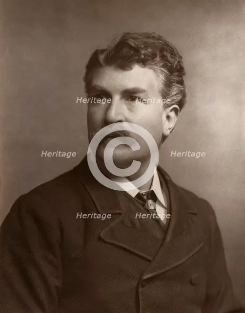 Henry Gartside Neville, British actor, 1884. Artist: St James's Photographic Co
