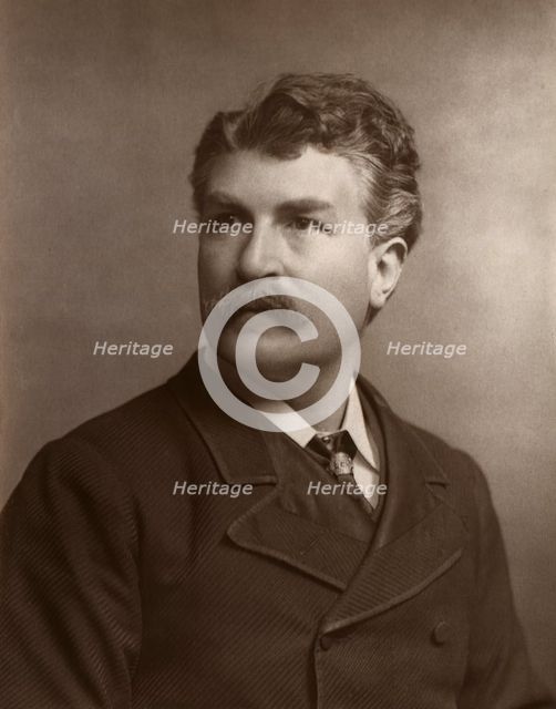 Henry Gartside Neville, British actor, 1884. Artist: St James's Photographic Co