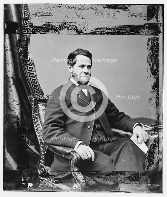Henry Gassaway Davis of West Virginia, between 1860 and 1875. Creator: Unknown.
