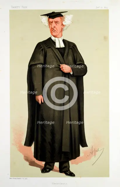 Henry George Liddell, British scholar, 1875. Artist: Carlo Pellegrini