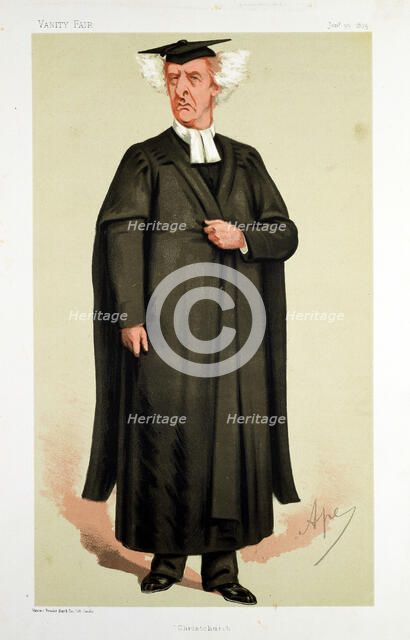 Henry George Liddell, British scholar, 1875. Artist: Carlo Pellegrini