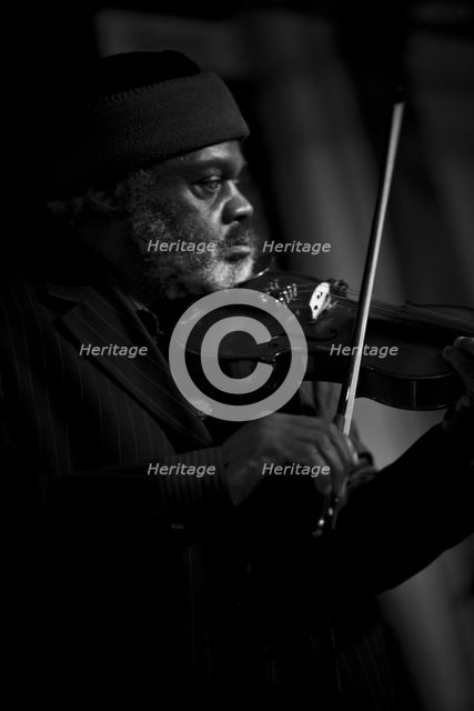 Henry Grimes, 2009. Artist: Alan John Ainsworth.