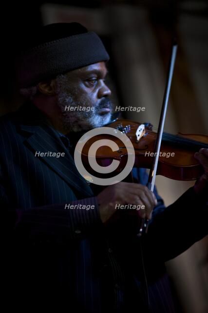 Henry Grimes, 2009. Artist: Alan John Ainsworth.