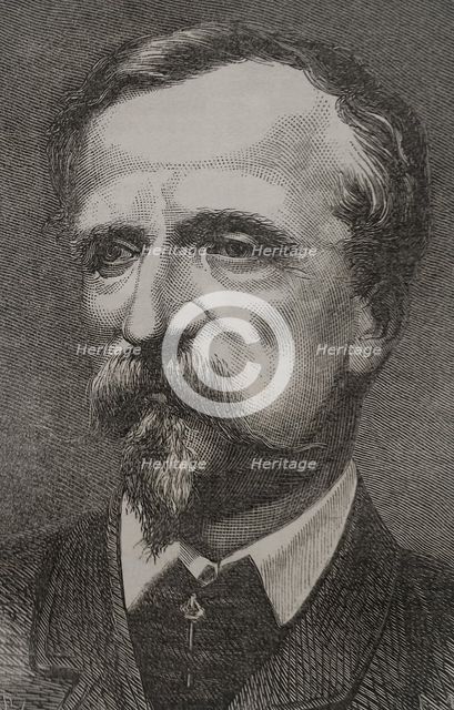 Henry d'Orléans (1822-1897), Duke of Aumale, French prince, son of King Louis-Philippe I, 1871.  Creator: Tomás Carlos Capuz.
