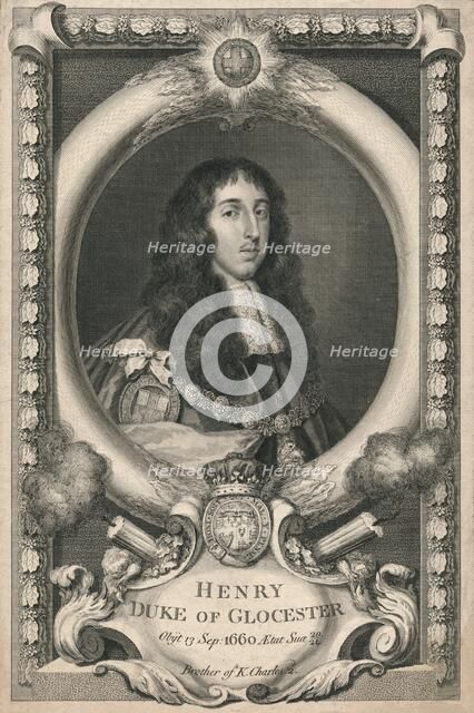 'Henry, Duke of Gloucester', 1736. Creator: George Vertue.