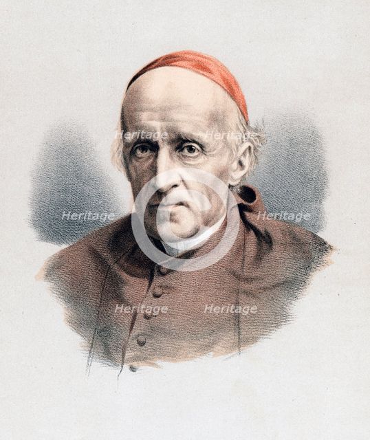 Henry Edward Manning, English Roman Catholic prelate, c1880. Artist: Anon