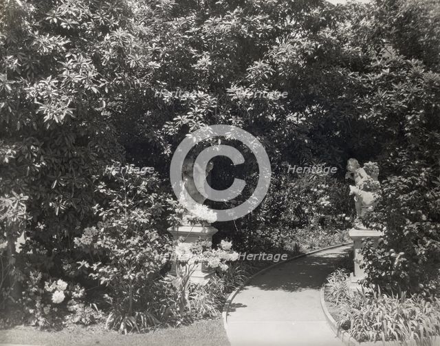 Henry Edwards Huntington house, Oxford Road, San Marino, California, 1923. Creator: Frances Benjamin Johnston.